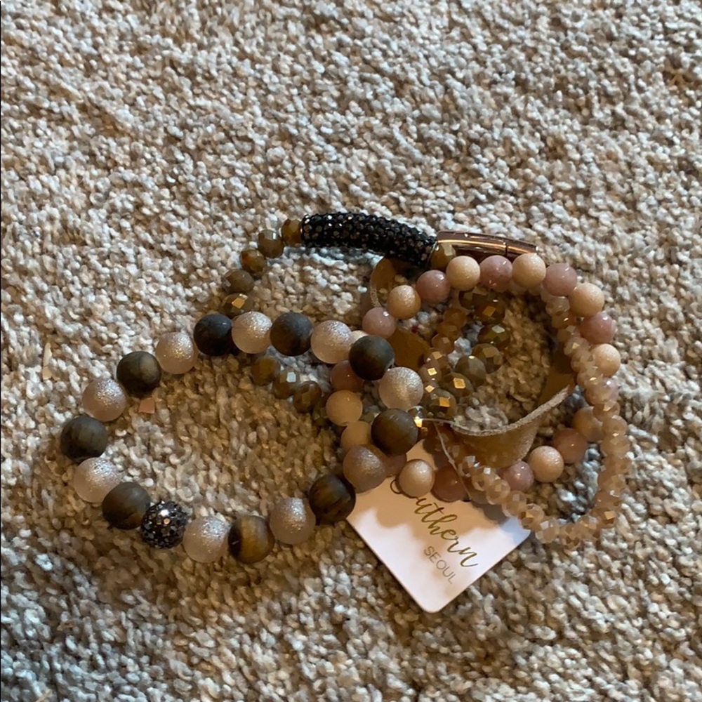 NWT 5 bracelets with tags.  Beautiful set